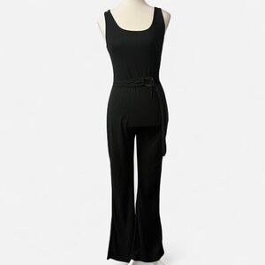 Black Sleeveless‎ Jumpsuit